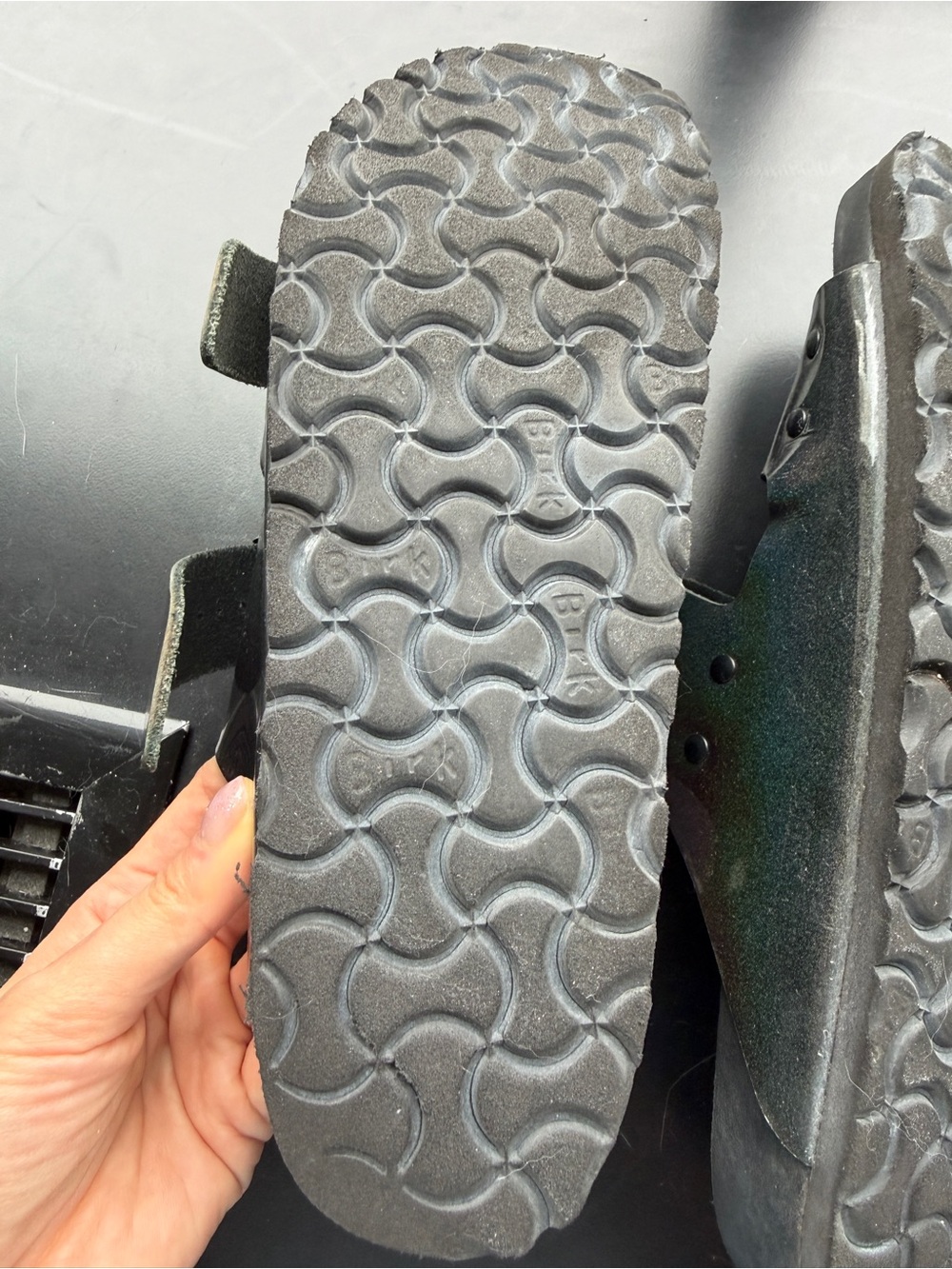 Rick Owens x Birkenstock oil slick Arizona - Picture 5 of 5